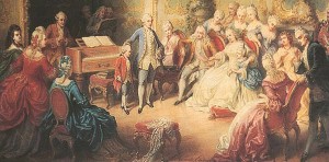 Bản nhạc ngẫu hứng của cậu bé mozart trong hoàng cung Áo hoa lệ